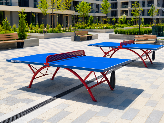 Нови тенис маси за жителите на Residential Park Plovdiv